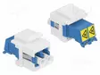 VALOKUITULIITIN - KEYSTONE - LC DUPLEX,MOLEMMIN PUOLIN - Tietokonetarvikkeet - muut - DELOCK-86834 - 1