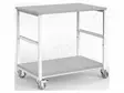 KÄRRY - ESD - W: 1000MM - D: 700MM - TERÄS - HARMAA (VAALEA) - 10KOHM÷100MOHM - ESD toimistotarvikkeet - ESD-CART04 - 2