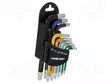 WRENCH: TORX®-SET - S2 STEEL - 9PCS. - Kuusiokolo- ja TORX avaimet - PRE-48314 - 1