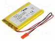 AKKU: LI-PO - 3,7V - 1800MAH - JOHDOT,JST SYP-02T-1 LIITOS - Akut - AKY-LP584174 - 1