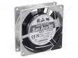 AKSIAALIPUHALLIN 80X80X25MM - 37,8M3/H - 30DBA - KUULA - AC 230V tuulettimet - 109S054 - 1