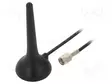 ANTENNI - 3G,GSM - 0,3DBI,1,7DBI - MAGNEETTI - L: 71,5MM - RG174/LL100 - GSM antennit - 2J3704M250RG174 - 1