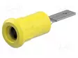 LABORATORY CONNECTOR: 4MM BANANA - SOCKET - 30VAC - 60VDC - 25A - Banaanijatkoliittimet - EB4-IFAN-24 - 1