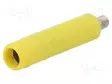 LABORATORIOBANAANILIITIN 4MM - PISTORASIA - 32A - KELTAINEN - Banaanijatkoliittimet - B4-E-M3-I-24 - 1