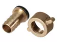 BRASS CONNECTOR - FEMALE TAP 3/4" - HOSE 5/8" - Puutarhaletkut, liittimet ja kastelu - DT80004 - 2