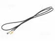 CABLE - SMB SOCKET,SMB PLUG - MUSTA - STRAIGHT - 1M - Antennijohdot - 15-7581094 - 1