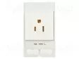 AC LIITIN-PLUG SOCKET MODULE USA/JAPAN (NEMA 5-15) - Erikoisliittimet - 39500010004 - 1