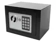 ELECTRONIC SAFE BOX - 17 x 23 x 17 cm - BLACK - Kassakaapit ja setelintunnistimet - BG90014 - 1