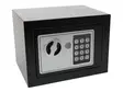 ELECTRONIC SAFE BOX - 17 x 23 x 17 cm - BLACK - Kassakaapit ja setelintunnistimet - BG90014 - 2
