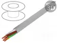 JOHTO - BIT LIHH - 4X0,75MM2 - SUOJAAMATON - 300V - CU - LANKA - HARMAA - Suojaamattomat moninapakaapelit - BITNER-S33094 - 1