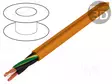 JOHTO: MOOTTORI-CHAINFLEX® CF885 - 4G2,5MM2 - PVC - ORANSSI - LANKA - Suojatut ohjaimien kaapelit - CF885.25.04 - 1