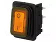 KEINUKYTKIN - DPST - AS: 2 - ON-OFF - 16A/250VAC - KELTAINEN - HEHKULAMPPU - Keinukytkimet - 1935.3114 - 1