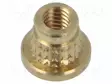 KIERREINSERTTI - MESSINKI - M4 - BN 37898 - PIT: 5,6MM - MUOVIIN - Kierreinsertit - KVT-006M4 - 1