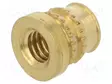 KIERREINSERTTI - MESSINKI - M4 - BN 37901 - PIT: 5,6MM - MUOVIIN - Kierreinsertit - KVT-073M4 - 1