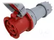KOJELIITIN NAARAS - 125A - 400V - IEC 60309 - IP67 - AC liittimet ja rungot - QX-1454 - 2
