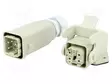 HDC LIITIN - UROS + NAARAS - 10A - 400V - HAN KIT - PIN: 5 - 4+PE - KOKO 3A - HARTING liittimet - 10200040004 - 1
