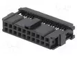 LIITIN: IDC - PISTOKE - NAARAS - PIN: 20 - SUORA - IDC - - 2,54MM - IDC liittimet - 1658621-4 - 1