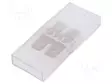 LIITIN: RIVILIITIN - 6,3X0,8MM YHDISTIMET - 300V - 25A - NAVAT: 1 - Eristetyt liittimet - 387204 - 1