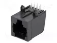 LIITIN: RJ45 - PISTORASIA - PIN: 8 - CAT: 3 - SUOJAAMATTOMAT - KULLATTU - RJ liittimet - 5520426-4 - 1