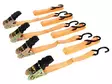 RATCHET TIE-DOWN 500kg - 25mm x 5m - 4 pcs - Kuormaliinat ja kiristimet - ARAT2554 - 1