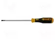 SCREWDRIVER: STANDARD - SLOT - 5X1MM - POWERLINE - BLADE LENGTH: 150MM - Ruuvimeisselit ja sarjat - BRN-4-524 - 1