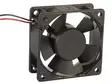 TUULETIN KD2408PTS1 24VDC LIUKULAAKEROITU 80x80x25mm JOHTIMET - DC 24V tuulettimet - BSS24 - 1