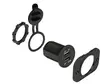 USB RUNKOLIITIN 5V-2.4A PANEELIASENNETTAVA - USB liittimet - CC094 - 7