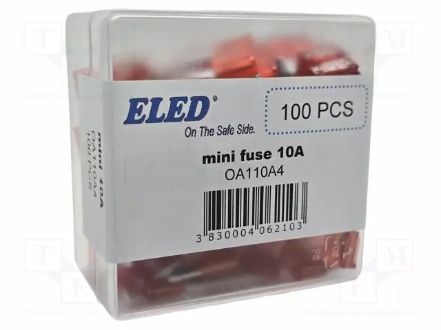 10A - 32VDC - AUTOSULAKE - 11,1MM - MINI - Autosulakkeet - OA110A4 - 1