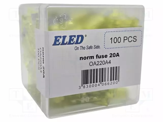 20A - 32VDC - AUTOSULAKE - 19,2MM - Autosulakkeet - OA220A4 - 1