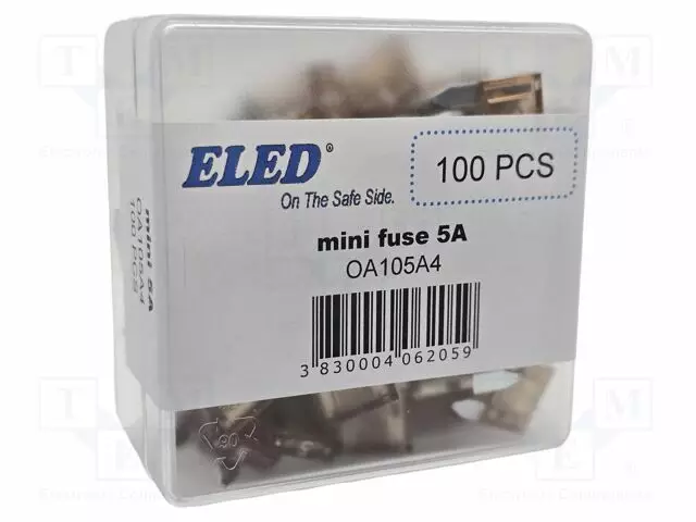 5A - 32VDC - AUTOSULAKE - 11,1MM - MINI - Autosulakkeet - OA105A4 - 1