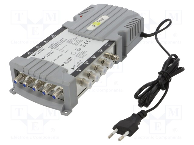 LAITE: MULTIKYTKIN - HOPEA,HARMAA - 950HZ÷2,15GHZ - 75OHM - Antennijohdot - GOOBAY-64874 - 1