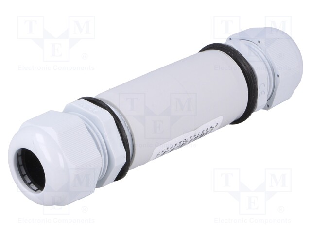 AC LIITIN-SOVITIN - 38A - 400V - IP67 - RUUVI TERMINAALI - 6MM2 - WAGO ja muut pikaliittimet - PE.4204 - 1