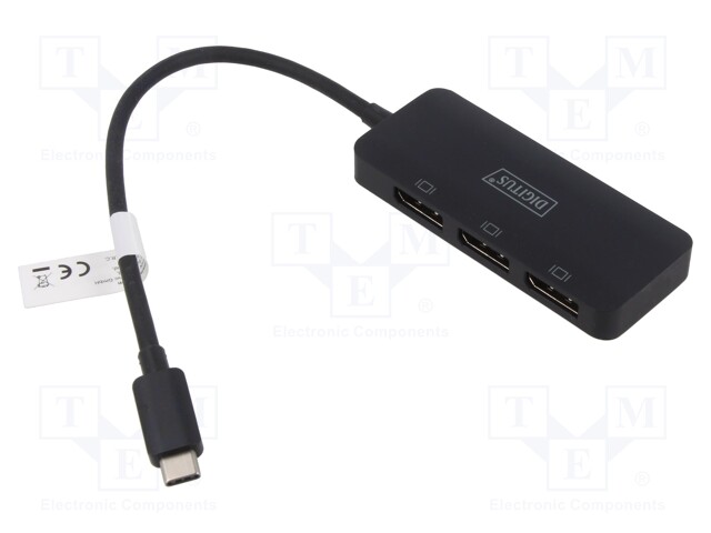 ADAPTERI - DISPLAYPORT 1.4,HDCP 2.2 - 4K,HDCP,HDR,MST,UHD 2160P - USB kaapelit ja adapterit - DS-45334 - 1