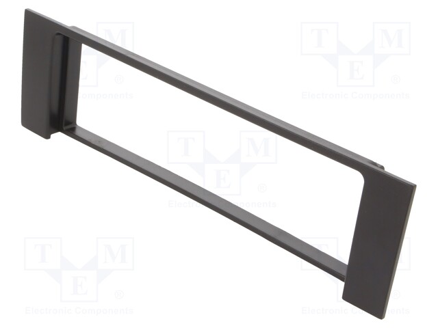 AUTORADION KEHYS - AUDI - 1 DIN - MUSTA - Kehykset autoradioille - RAM-40.644 - 1