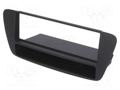 AUTORADION KEHYS - AUDI - 1 DIN - MUSTA - Kehykset autoradioille - RAM-40.654 - 1