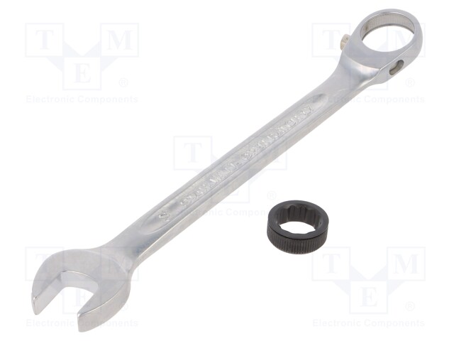 WRENCH: COMBINATION SPANNER - RATTLE - 14MM - CHROMIUM PLATED STEEL - Vääntötyökalut ja kiintolenkit - ST-40171414 - 1