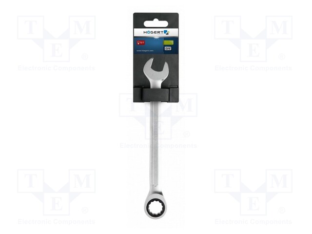 WRENCH: COMBINATION SPANNER - RATTLE - 24MM - CHROM-VANADIUM STEEL - Vääntötyökalut ja kiintolenkit - HT1R024 - 1