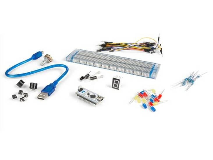 BASIC ARDUINO® COMPATIBLE EXPERIMENTER'S KIT - Arduino yhteensopivat rakennussarjat - WPK504 - 1