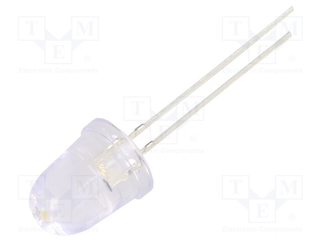 CRLED - LÄMMIN VALKOINEN - 10MM - 60000MCD - 8° - ETUOSA: KUPERA - 20VDC - Pyöreät LEDit - OSM5DKA201A-CR14 - 1