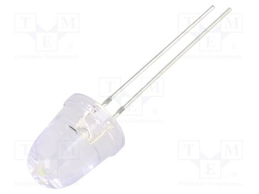 CRLED - VALKOINEN - 10MM - 60000MCD - 8° - ETUOSA: KUPERA - 20VDC - Pyöreät LEDit - OSW5DKA201A-CR14 - 1