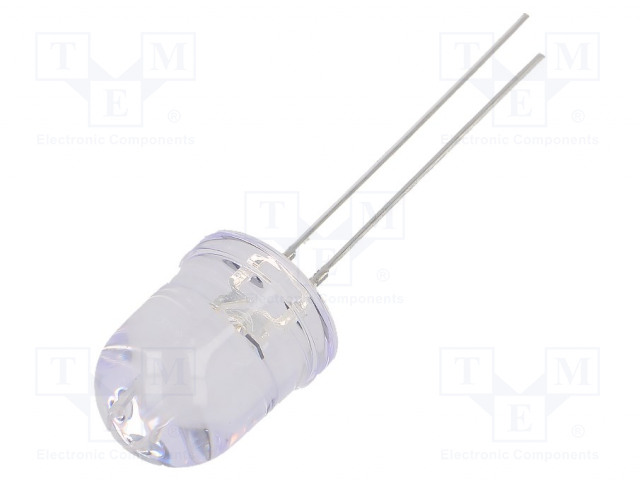 CRLED - VIHREÄ - 10MM - 12000MCD - 30° - ETUOSA: KUPERA - 5,5÷20VDC - Pyöreät LEDit - OSG5DAA131A-CR14 - 1