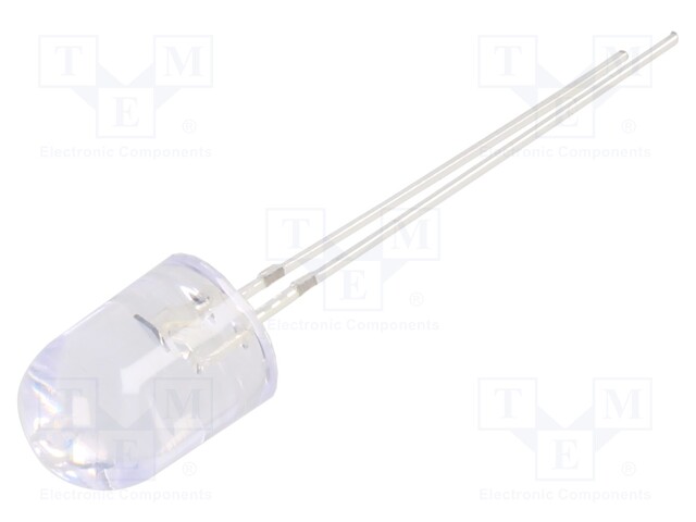 CRLED - PUNAINEN - 8MM - 7000MCD - 30° - ETUOSA: KUPERA - 20VDC - Pyöreät LEDit - OSR5PA8B31B-CR14 - 1