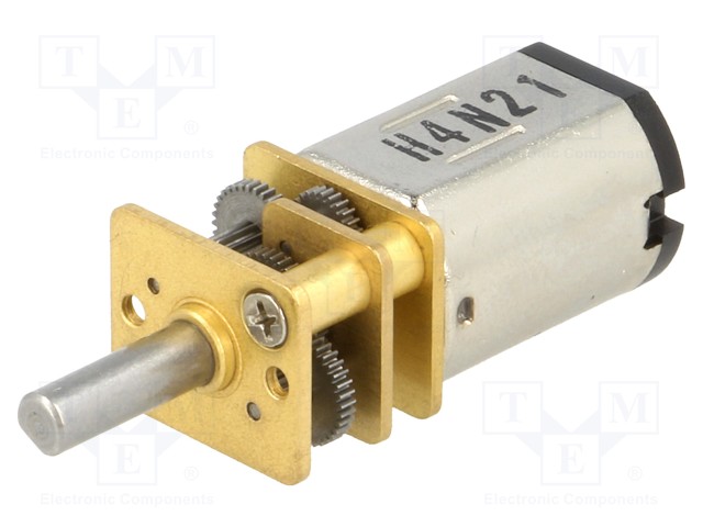 DC MOOTTORI VAIHTEELLA - HPCB 12V - 12VDC - 750MA - AKSELI: D UURRE - DC moottorit - POLOLU-3044 - 1