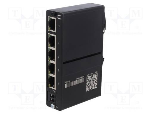 ETHERNET KYTKIN - PORTTIEN LUKU: 5 - 9÷30VDC - RJ45 - Teollisuusverkot - TSW114 - 1