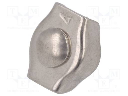 HAPONKESTÄVÄ VAIJERILUKKO TERÄS A4 - KÖYSILLE - ØKÖYDEN: 4MM - Köysitarvikkeet ja vaijeritarvikkeet - ZLR1-4-A4 - 1