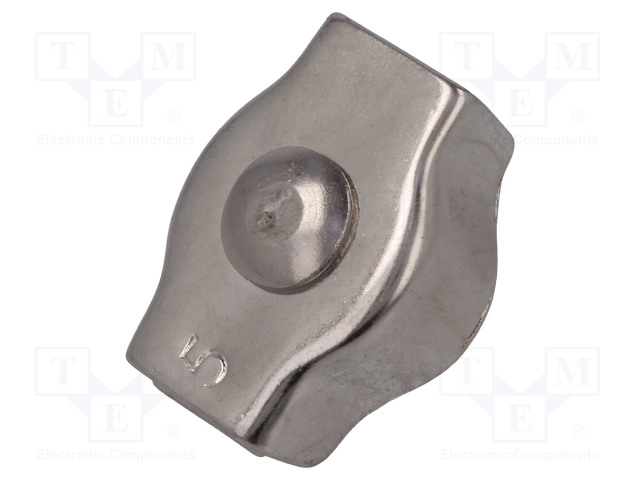 HAPONKESTÄVÄ VAIJERILUKKO TERÄS A4 - KÖYSILLE - ØKÖYDEN: 5MM - Köysitarvikkeet ja vaijeritarvikkeet - ZLR1-5-A4 - 1