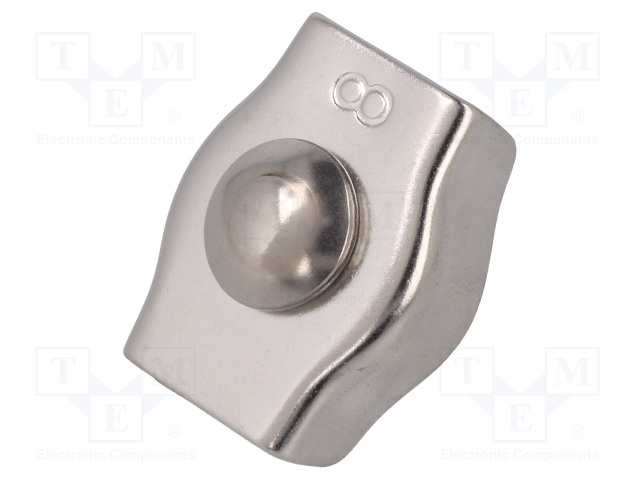 HAPONKESTÄVÄ VAIJERILUKKO TERÄS A4 - KÖYSILLE - ØKÖYDEN: 8MM - Köysitarvikkeet ja vaijeritarvikkeet - ZLR1-8-A4 - 1