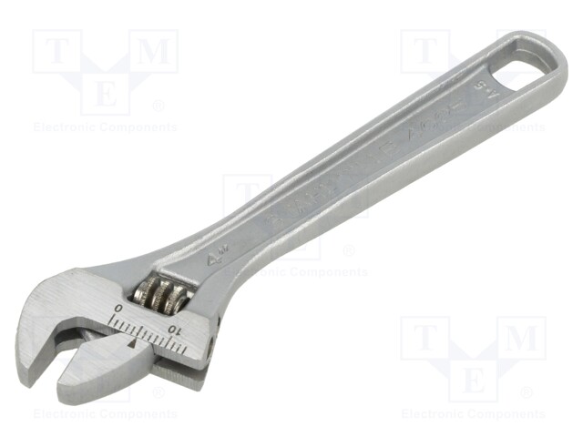 WRENCH: ADJUSTABLE - JAW CAPACITY: 13MM - OVERALL LEN: 115MM - Jakoavaimet - ST-40250104 - 1