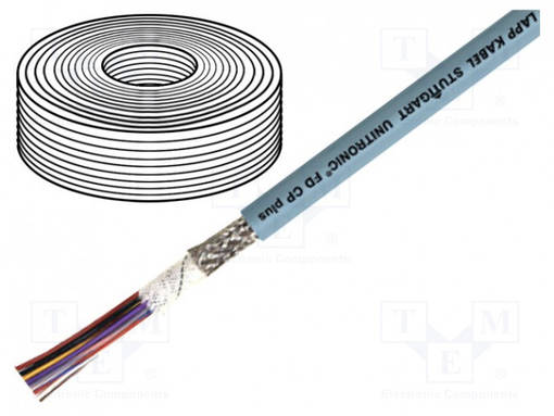 DATAKAAPELI - UNITRONIC® FD CP PLUS - 14X0,34MM2 - HARMAA - Suojaamattomat ohjaimien kaapelit - UTR-FD-CPP-14X0.34 - 1