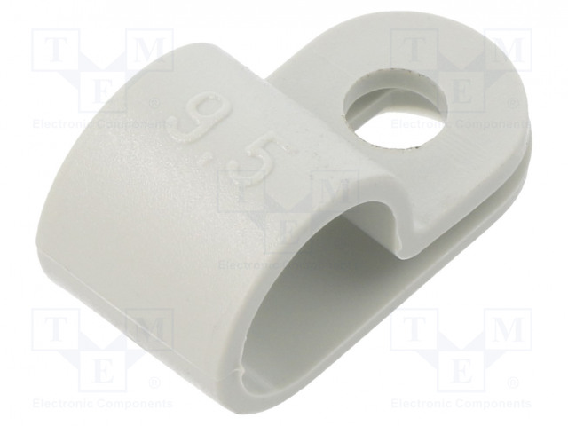 JOHTOKIINNIKE - ØNIPUN : 9,5MM - Metalliset nippusiteet ja kiinnityspanna - OBO-2222094 - 1